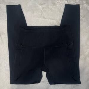 All on Motion Black High Rise Athletic or Everyday Leggings Size Small